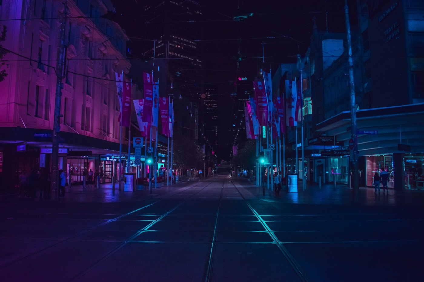 City at night
